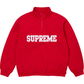 Supreme FW24 Collegiate Half Zip Pullover Sweatshirt